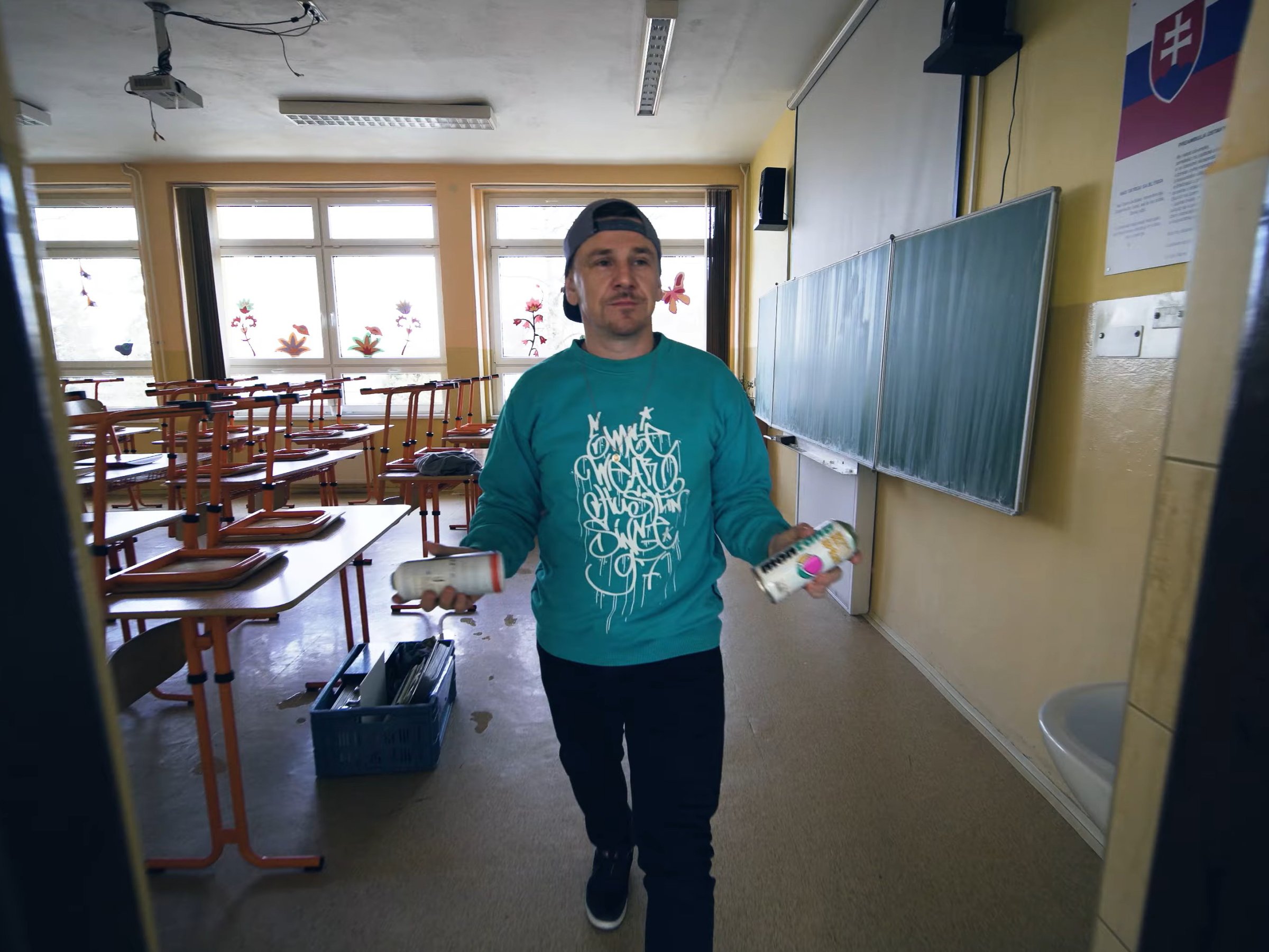 Základná Škola Komenského 50-rokov - Graffity Art